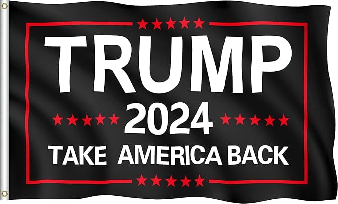 Donald Trump Vance 2024 Flag 3x5 FT For President Made In USA- Double ...