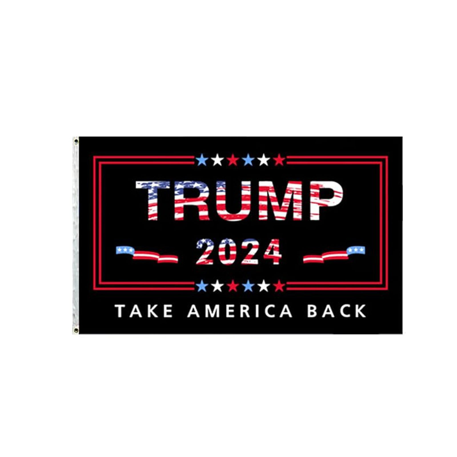 Trump 2024 Flag 3x5 Outdoor Double Sided 3 Ply Heavy Duty Fk your