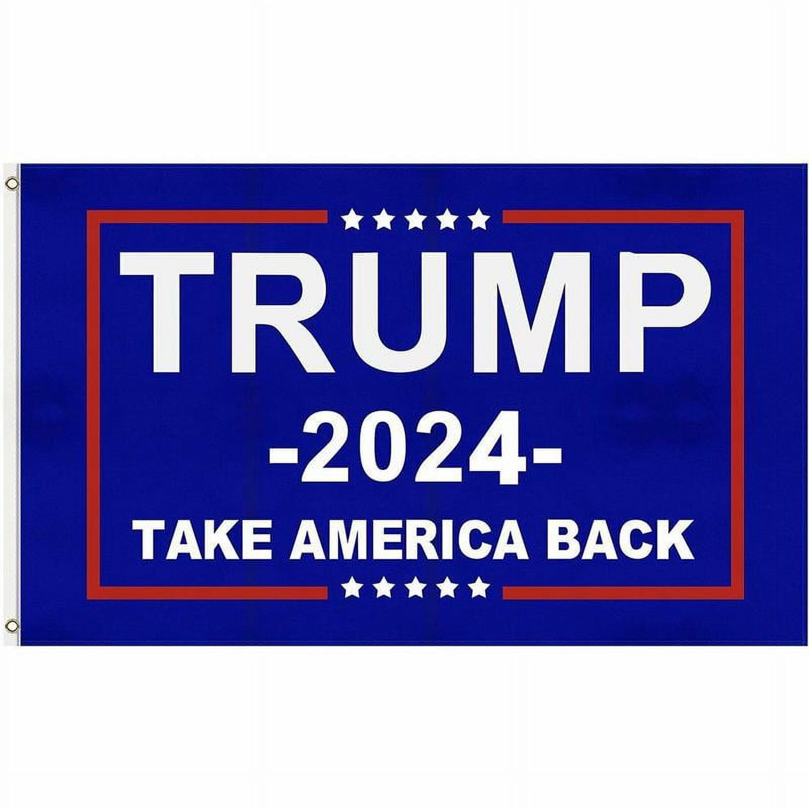 Trump 2024 Flag Double Sided 3x5Ft Donald Trump Flags Save America