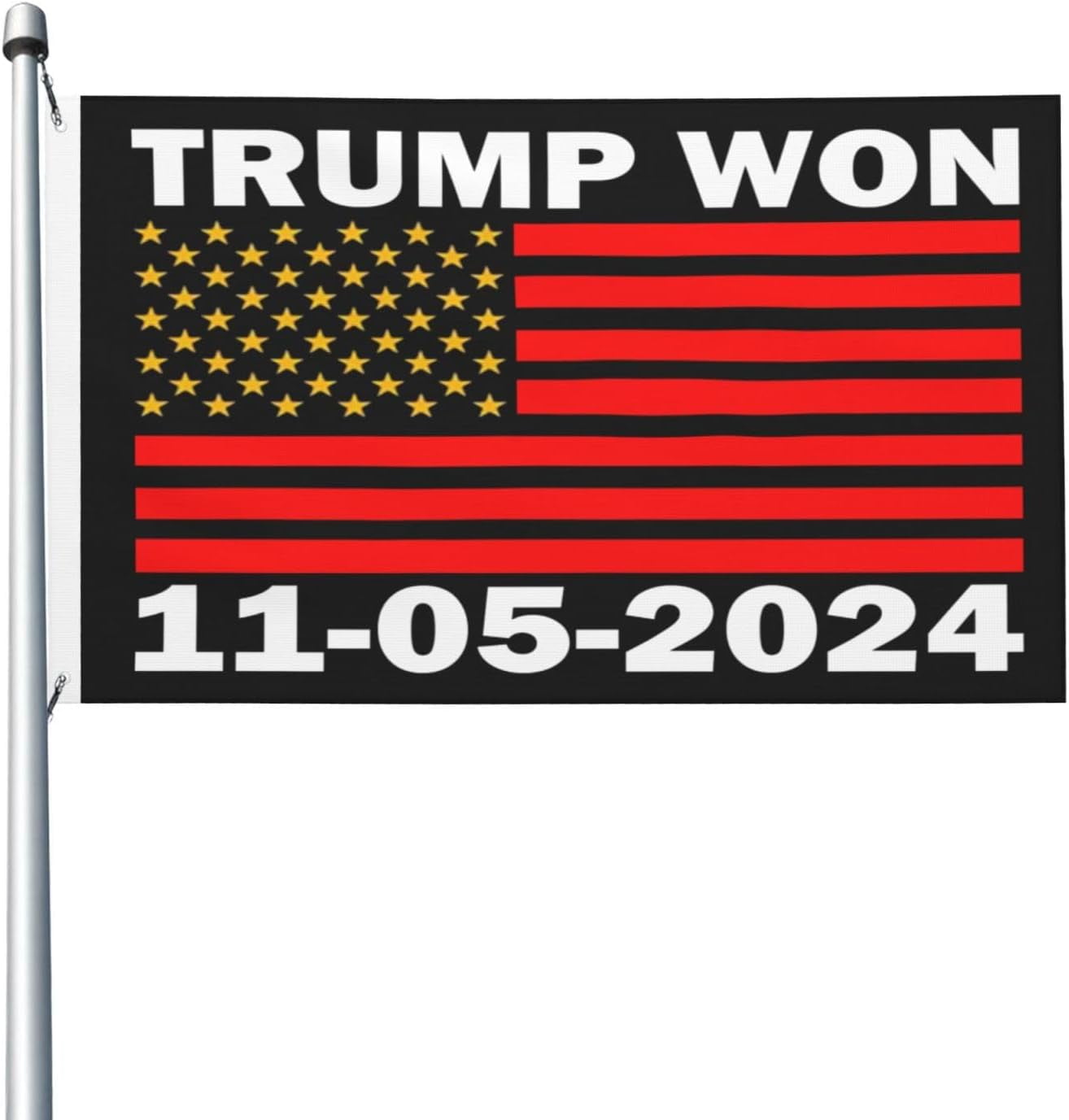 Trump 2024 Flag Trump Won 11052024 Flag Novelty Flag Wall Decor For