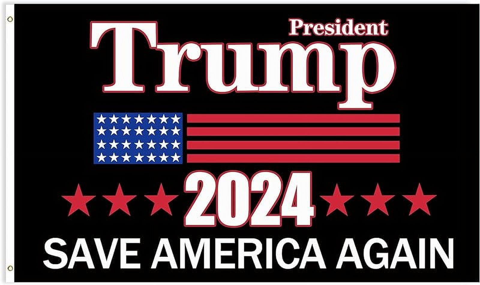 Trump 2024 Flags 3x5 Outdoor Made in USADouble Sided 3 Ply Heavy Duty