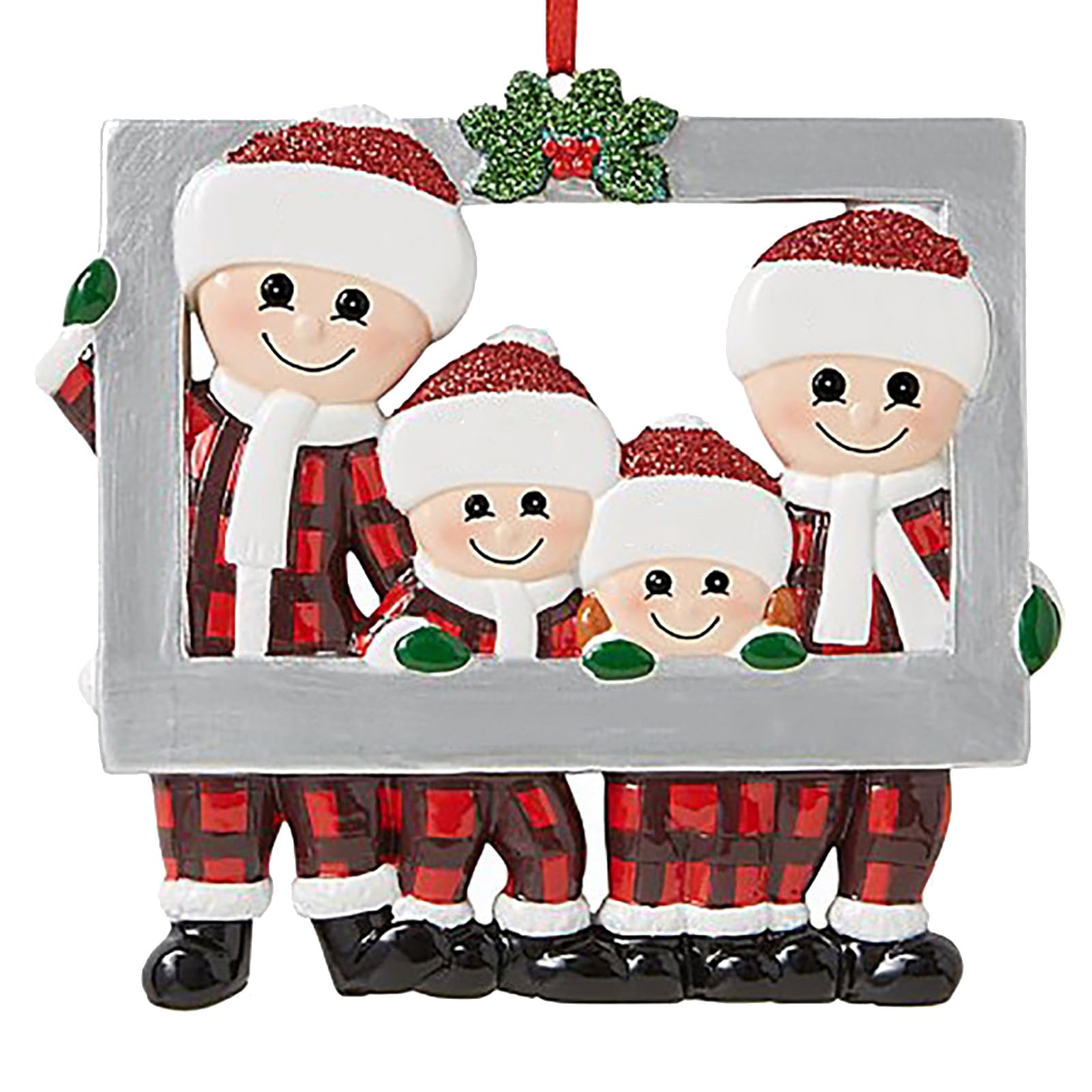 Trump 2024 HQ 2024 Family Christmas Ornament Personalized Family Of