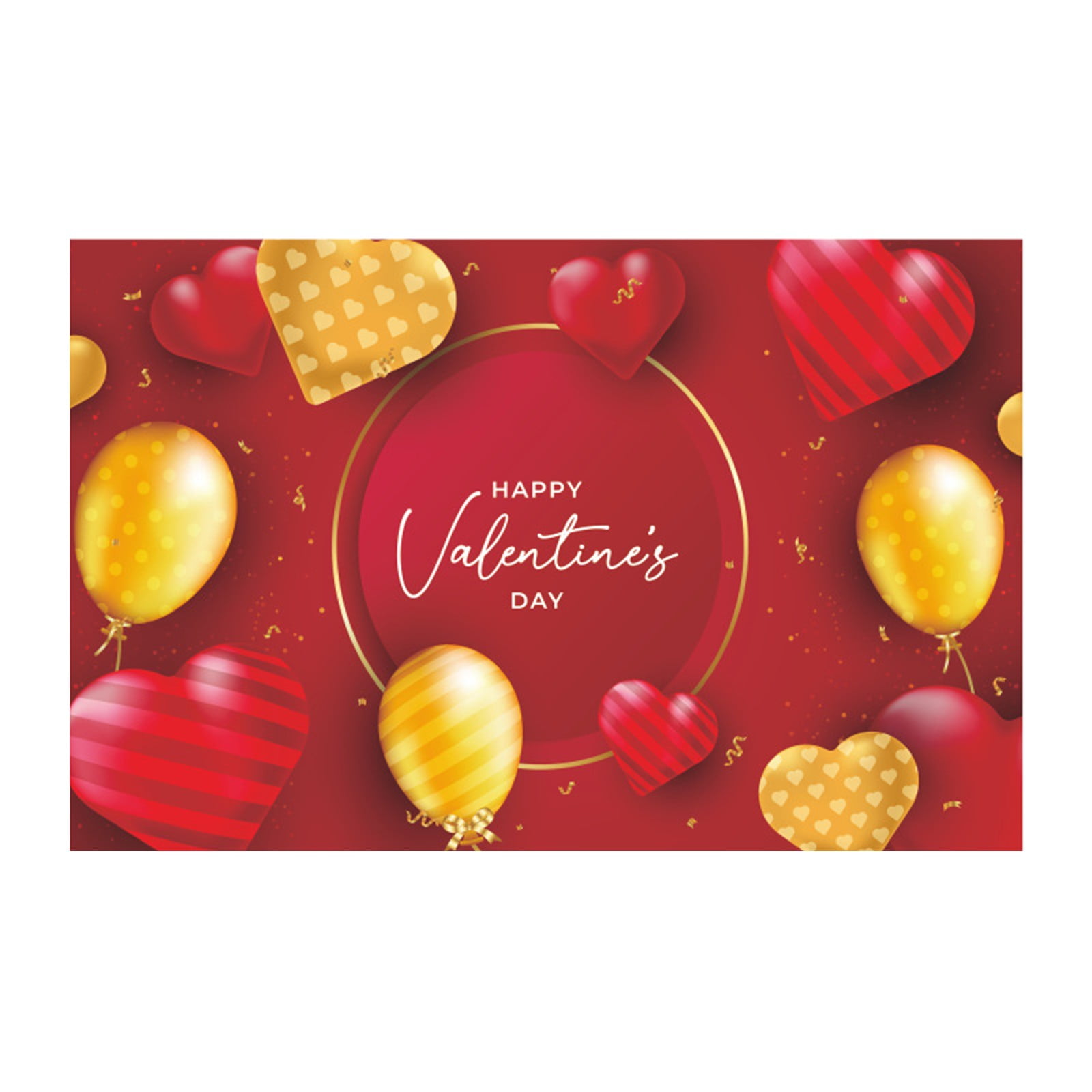 Trump 2024 HQ Valentine's Day Banner Happy Valentine's Day Background