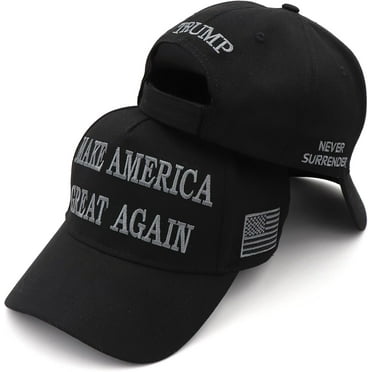 Trump 2024 Hat 45-47 MAGA Hat Make America Great Again Donald Trump Slogan with USA Flag Embroidery Adjustable Baseball Cap