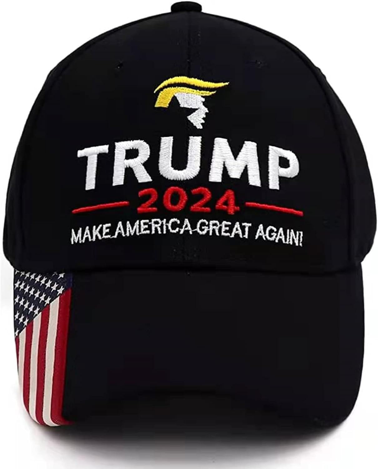 Where Are Cappello MAGA Trump 2024 In Stile Baseball, Ricamato In Oro - Per Far Tornare Grande L'America! Berretto Oro - Foto 8