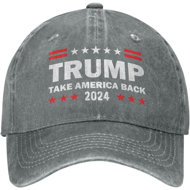 Trump Hat 2024 TRUMP 2024 HAT Take America Back Save America Embroidered Donald Trump Hat Cap E Dark Maga Hat 2024 - Foto 2