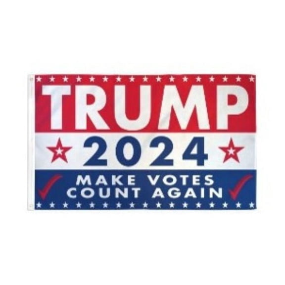 Trump 2024 Make Votes Count Again 3ft x 5ft Polyester Flag