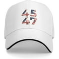 Trump 2024 President Hat Trump 45 and 47 American Flag 45 47 Trump Hat ...