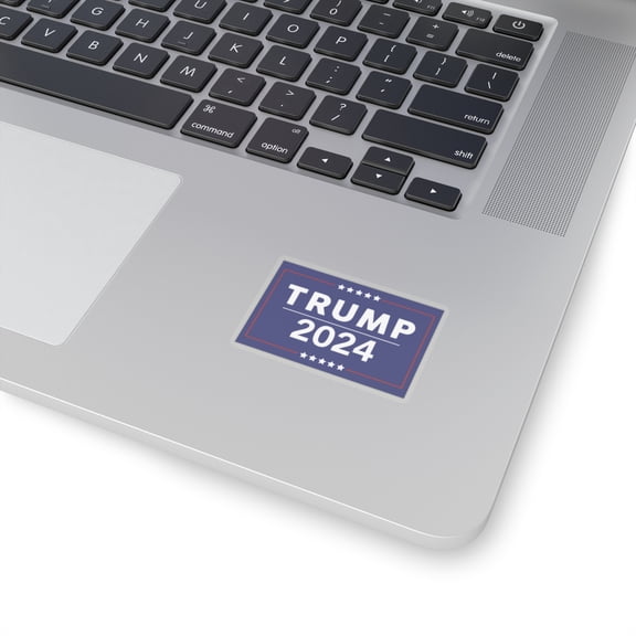 Trump 2024 President Logo Republic Election Winner Cut Sticker Vinyl Decal