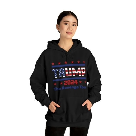 Trump 2024 Revenge Tour Hoodie Pullover Sweatshirt Hooded