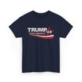 thumbnail image 1 of Trump 2024 Save America T-Shirt Patriotic Campaign maga USA Flag Unisex Tee - Navy / 5XL, 1 of 4