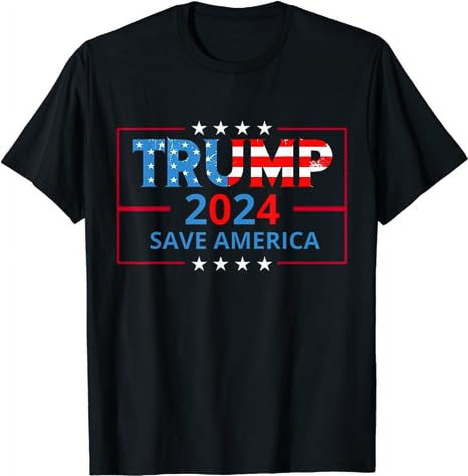 3 Pack Eco Trump 2024 Save America Bumper Magnet 4 In X 3 In