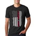 thumbnail image 1 of Trump 2024 Shirt for Men Womens American Flag Tops Casual Summer Tee Black X-Large, 1 of 5