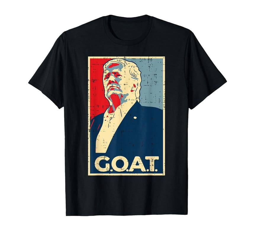 Trump 2024 Shirts GOAT Trump Poster 2024 TShirt