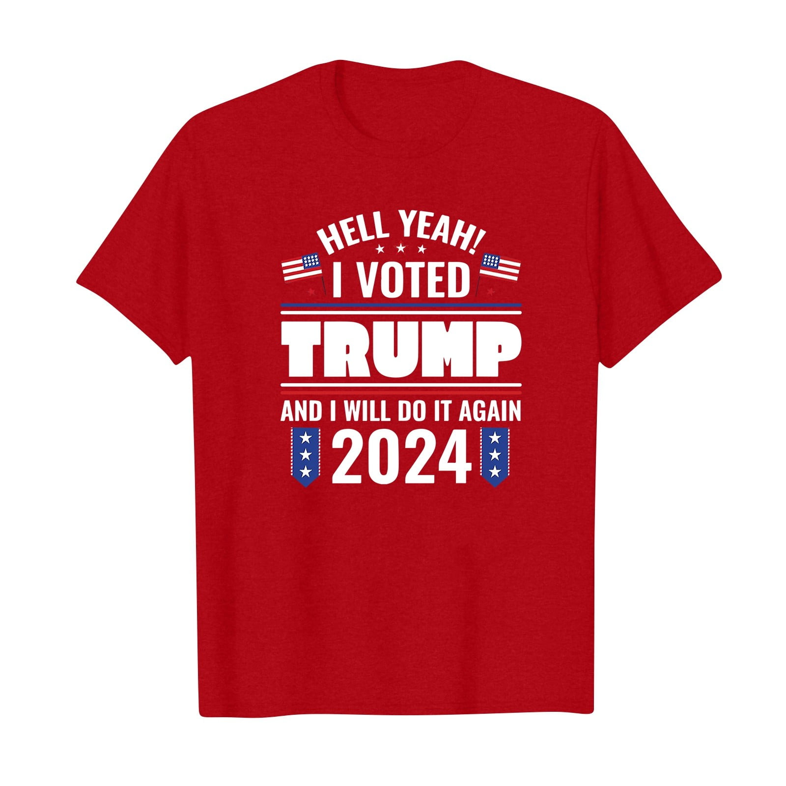 Trump 2024 Shirts for Unisex Trump Flag 2024 We The People Stand With