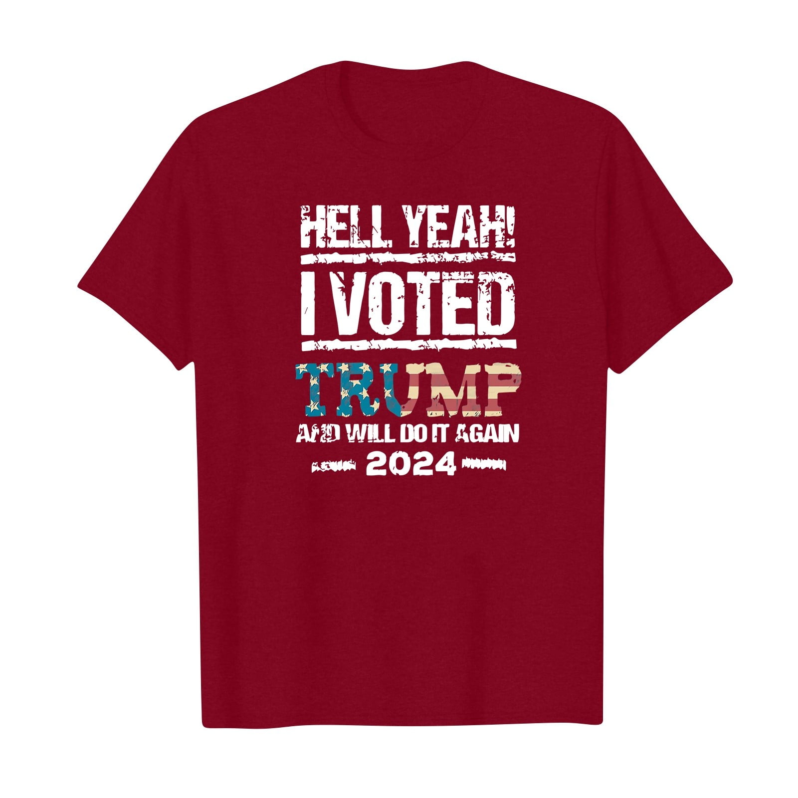 Trump 2024 Shirts for Unisex Trump Flag 2024 We The People Stand With