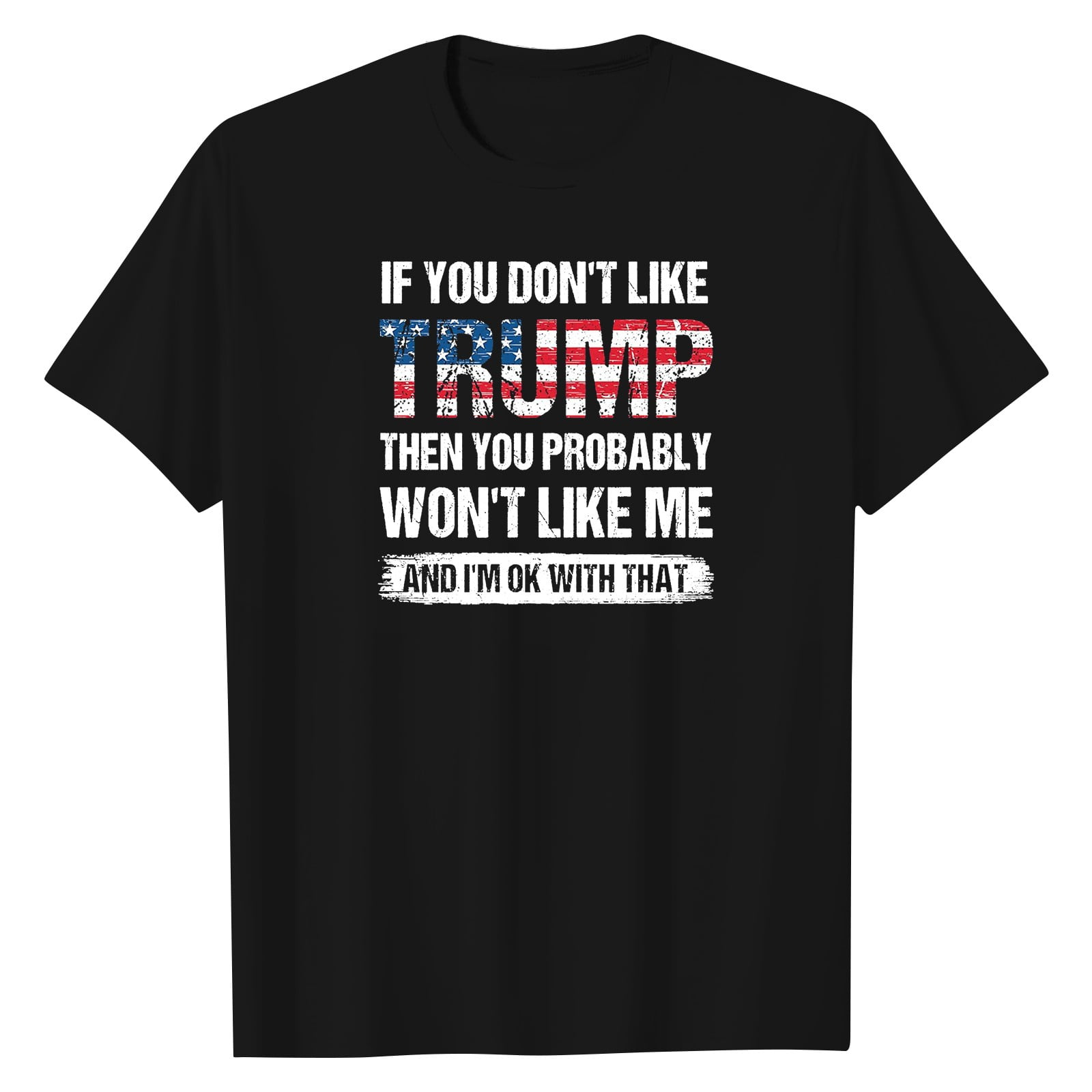 Trump 2024 Shirts for Unisex Trump Flag 2024 We The People Stand With