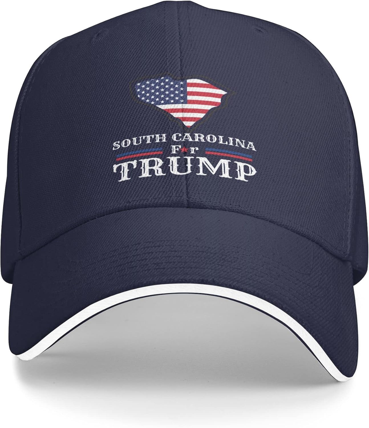 Trump 2024 South Carolina Map South Carolina for Trump Hat Baseball