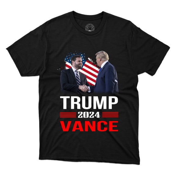 Trump 2024 Vance Shirt For USA Presidential Election Campagin Gift Tee Unisex Printed Shirt
