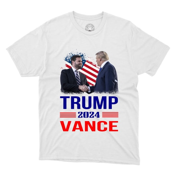 Trump 2024 Vance Shirt For USA Presidential Election Campagin Gift Tee Unisex Printed Shirt