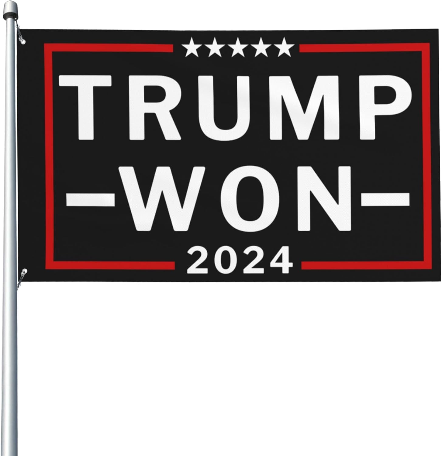 Trump 2025 Won Flag Donald Trump Ready For 47th President Yard Outdoor