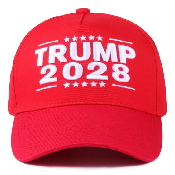 Trump 2028 Hat Make America Great Again Baseball Cap Donald Trump Take America Back Patriotic USA Adjustable Baseball Hat for Men Women(Red)