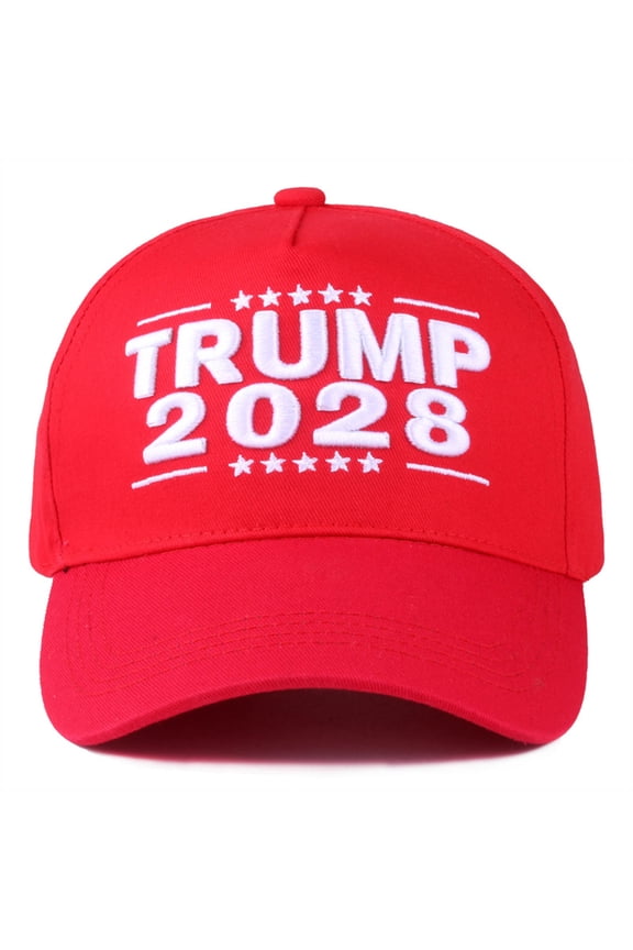 Trump 2028 Hat Make America Great Again Baseball Cap Donald Trump Take America Back Patriotic USA Adjustable Baseball Hat for Men Women(Red)