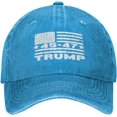 Trump 45 47 2024 for President Election Take American Back Retro Dad