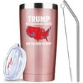 thumbnail image 1 of Trump Better Coverage Than 5G,Trump Tumbler,Trump Cup,Trump Merchandise,Trump Mug,Trump Gifts,20 oz Stainless Steel Vacuum Tumbler Travel Coffee Mugs, 1 of 7