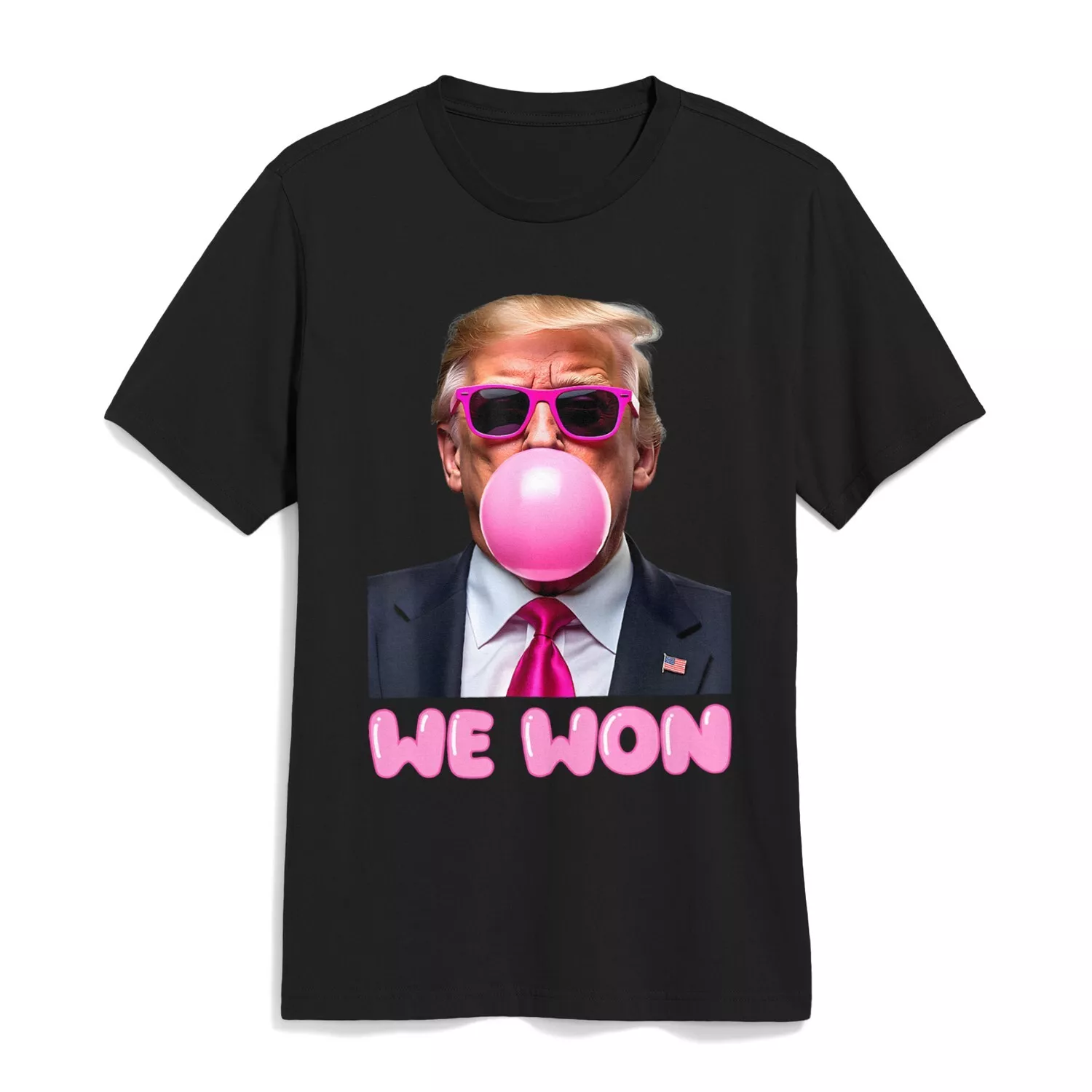 Trump Bubblegum We Won Wins Inauguration 47 US President 2025 Election