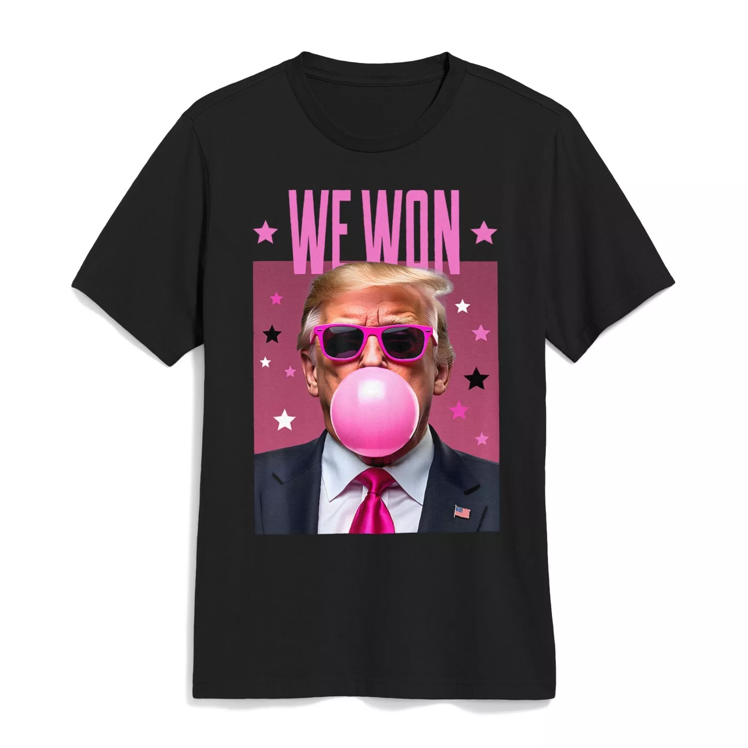 Trump Bubblegum We Won Wins Inauguration 47 US President 2025 Election