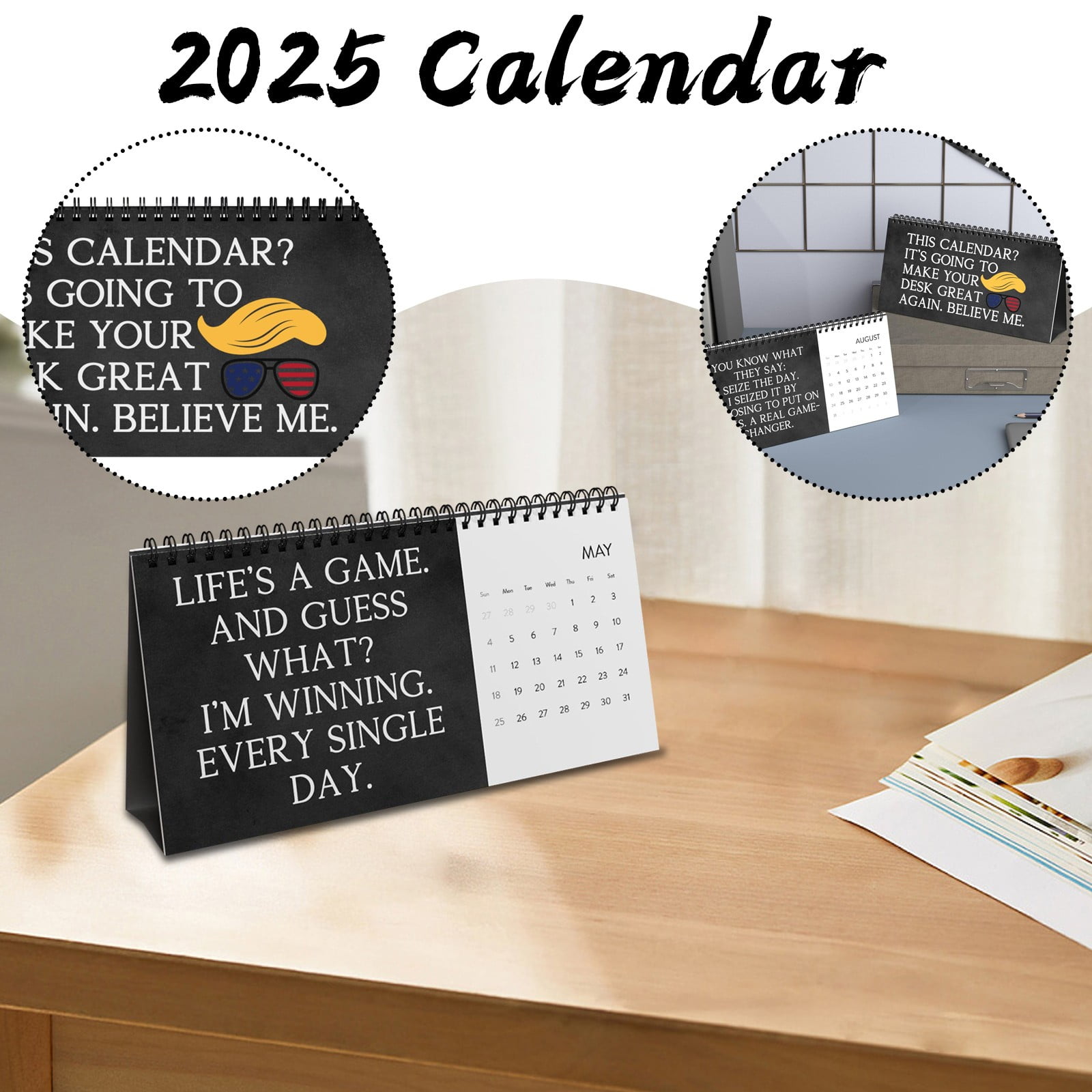Trump Calendar 2025 Presidential Design, Monthly Trump Calendar