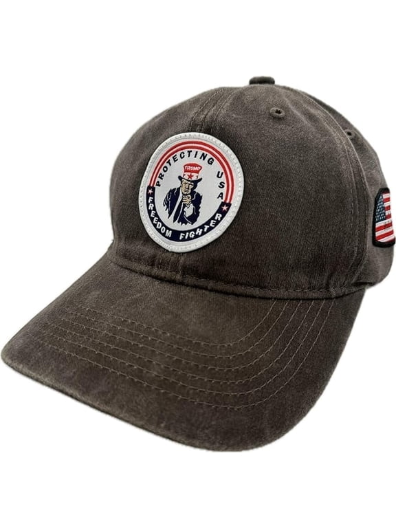 Trump Hat 2024 MAGA Hat Make America Great Again Donald Trump Slogan with USA Flag Cap Trump Merchandise Gift for Woman Men