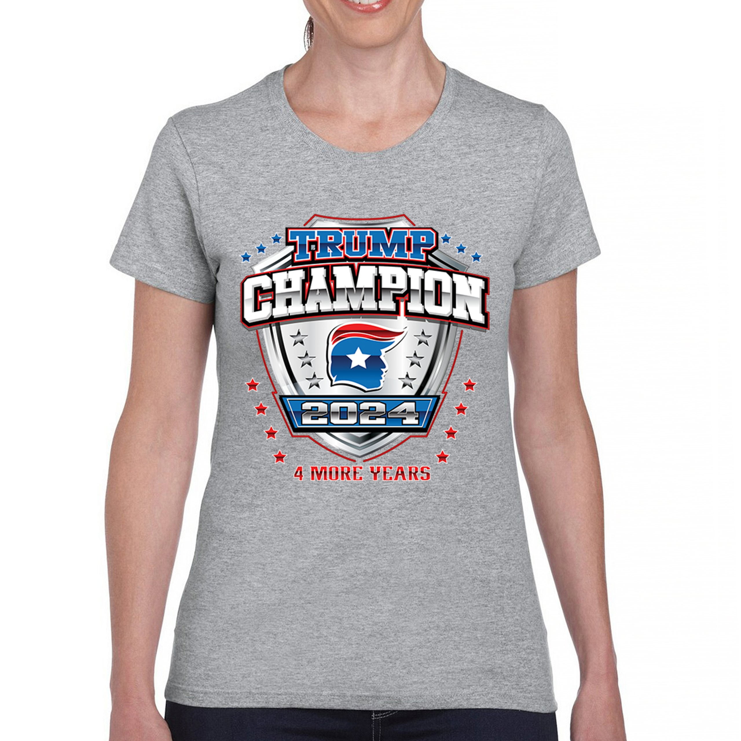 Trump Champion 2024 4 More Years TShirt MAGA 47th President Make
