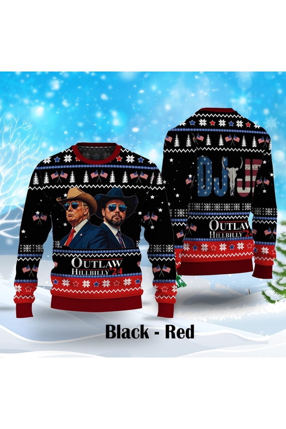 Trump Christmas Ugly Sweater, Merry Christmas Great Again Ugly Sweater, Funny Trump President Christmas Sweater, Xmas Trump Sweatshirt