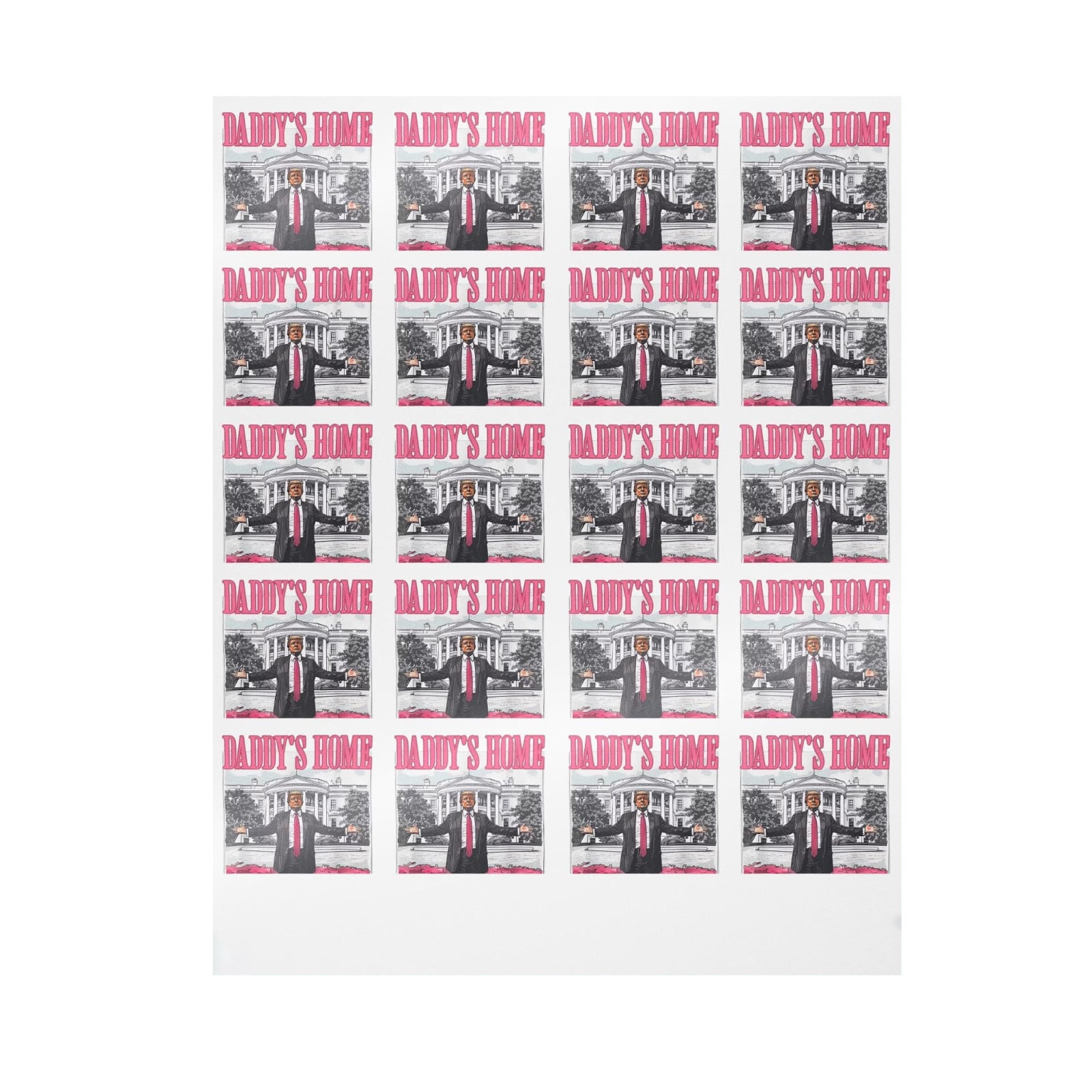 Trump Christmas Wrapping Paper, Make Christmas Great Again President ...