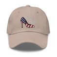 thumbnail image 1 of Trump Girl Hat, Trump Girl Dad Hat, Conservative Hat, Trump 2024 Hat, American Flag Hat, Vote Trump Hat, Republican Trump Girl Hat (Stone), 1 of 6