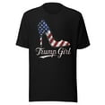 thumbnail image 1 of Trump Girl Shirt, Unisex, Trump High Heel Shirt, Fourth Of July, Trump Stiletto Shirt, American Flag High Heel, Trump 2024 Shirt, USA Pride (Black, S), 1 of 1
