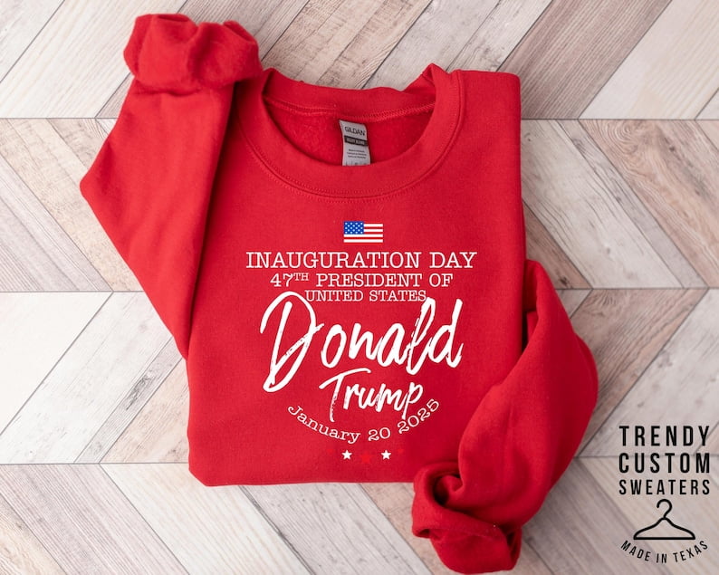 Trump Inauguration Day Sweatshirt, Trump Vance Shirt, 2025 United