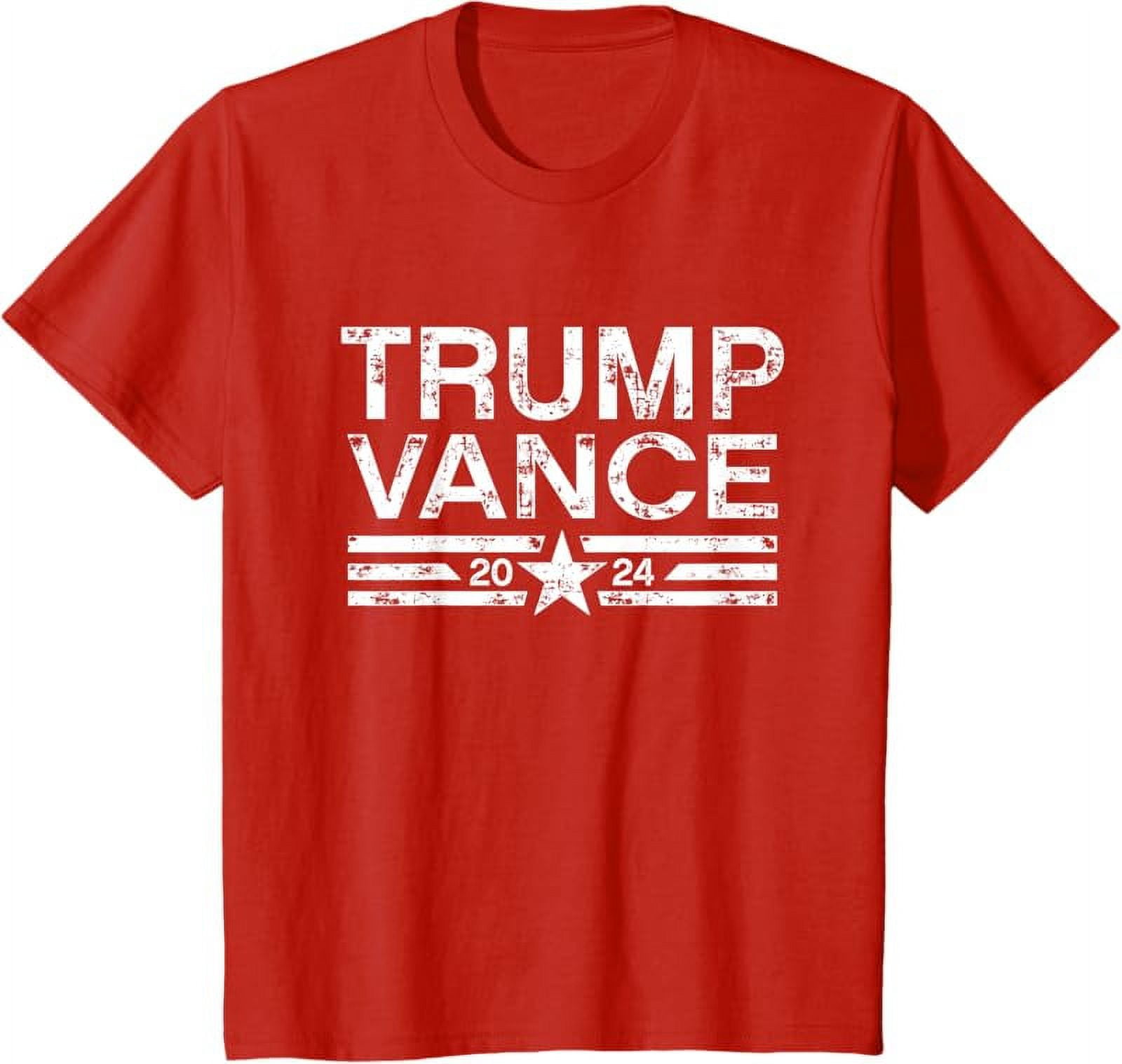 Trump J.D. Vance 2024 Retro Stripe Trump Vance TShirt