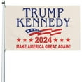 Trump Kennedy 20212024 Flag 3X5 Feet Vivid Color UV Fade Resistant