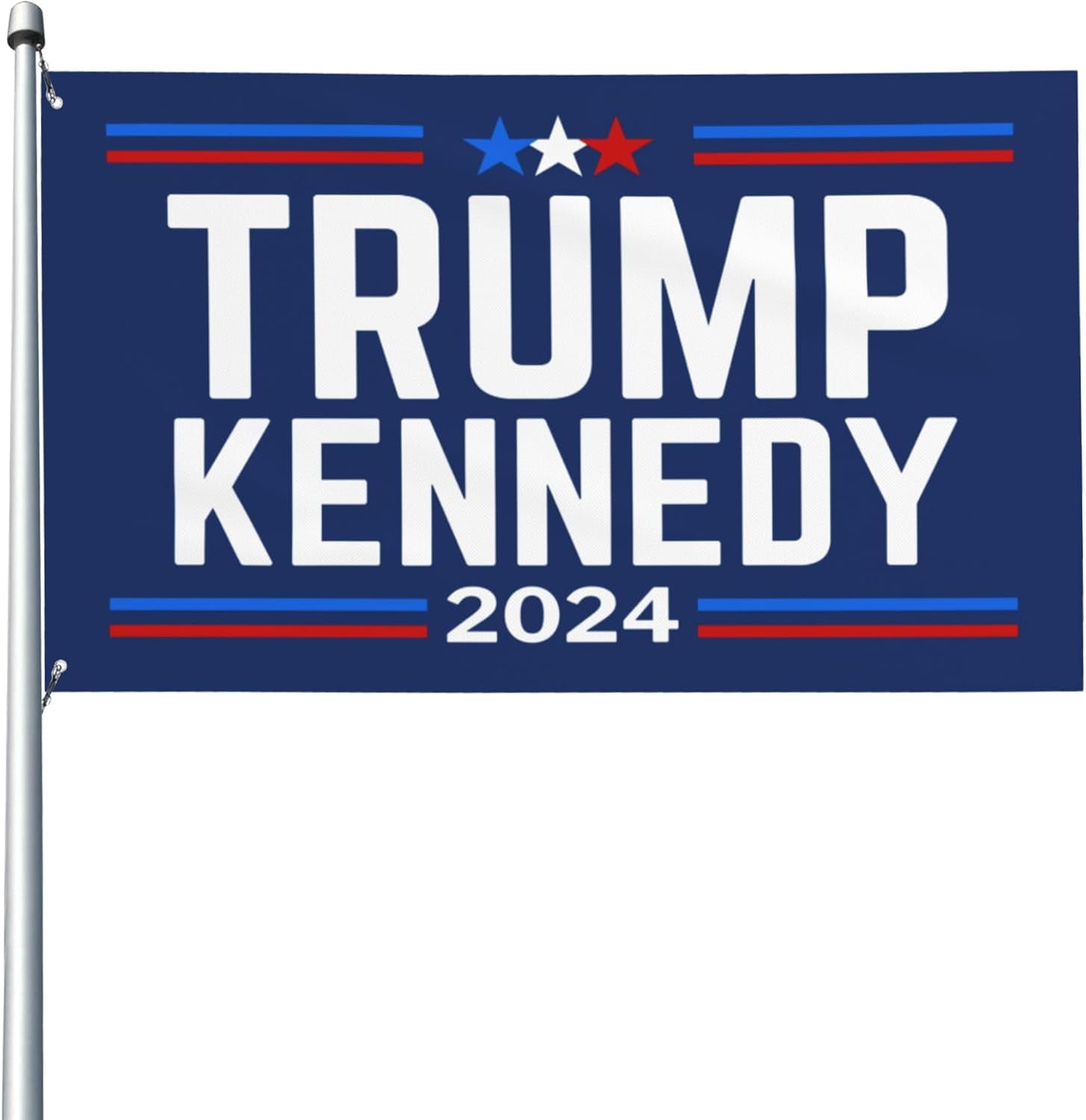 TrumpKennedy 2024 Flag 3x5 Blue, Donald Trump For President 2024 Yard