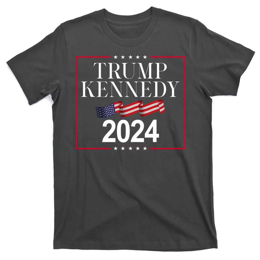 Trump Kennedy 2024 Usa Flag Election TShirt