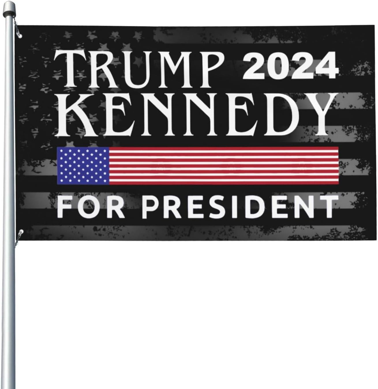 Trump Kennedy For President 2024 Election Campaign Flag 3X5 Feet
