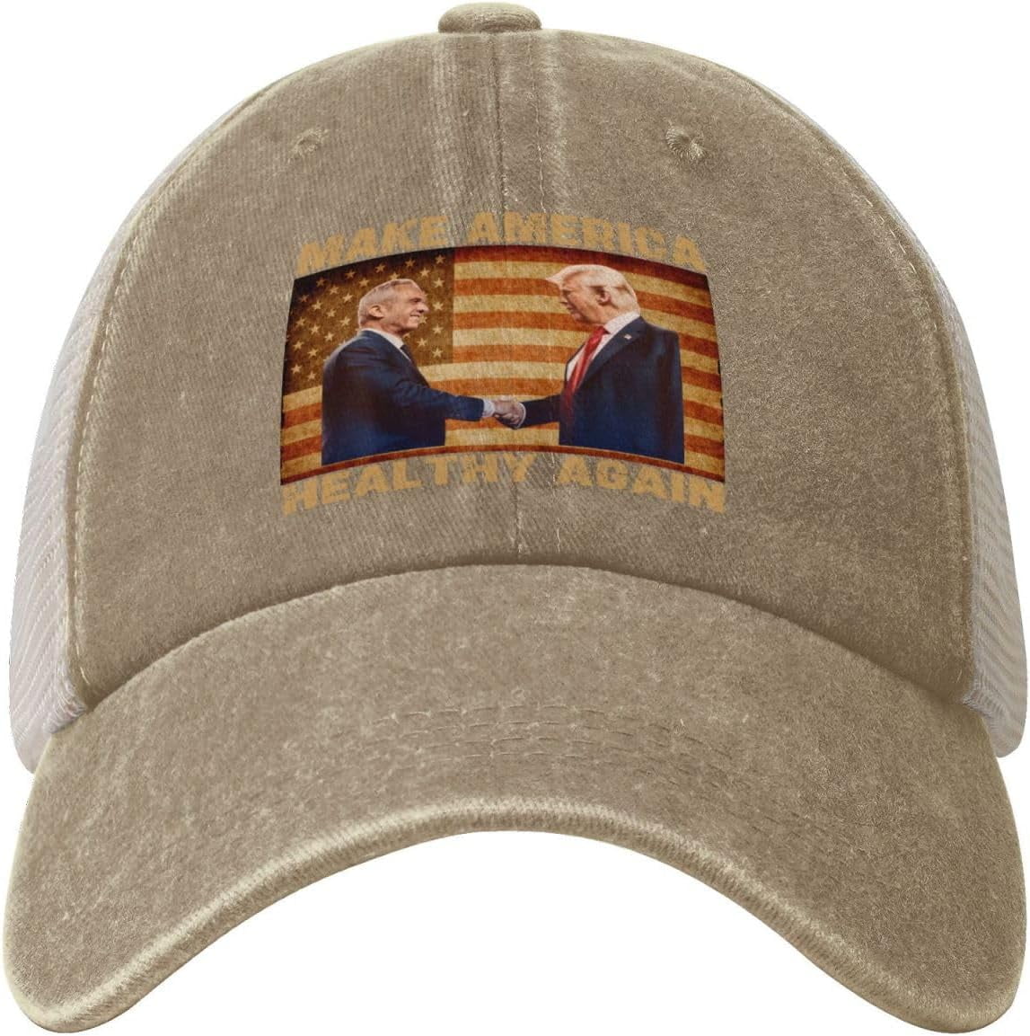 Trump Kennedy Make America Healthy Again Trump 2024 Mesh Hat President