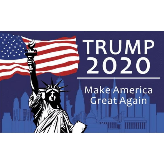 Trump Liberty 3'X5' Flag Rough Tex 68D Nylon