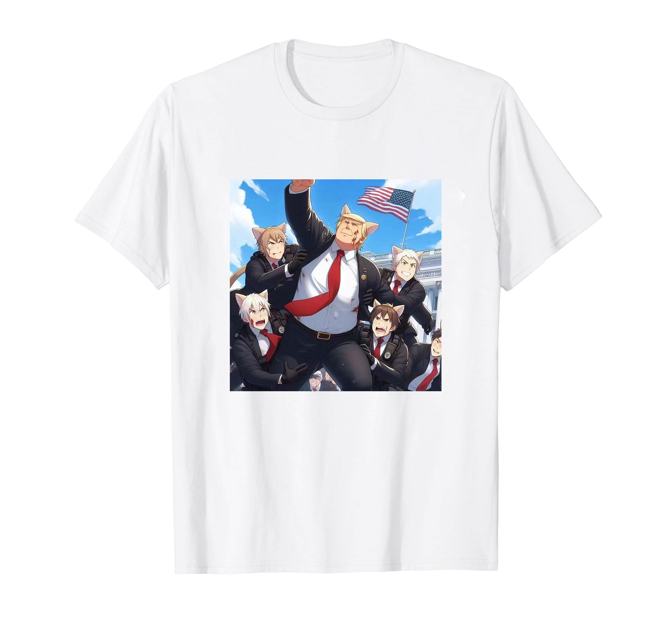 Trump Make America Great Again 2024 America Back Tee - Walmart.com