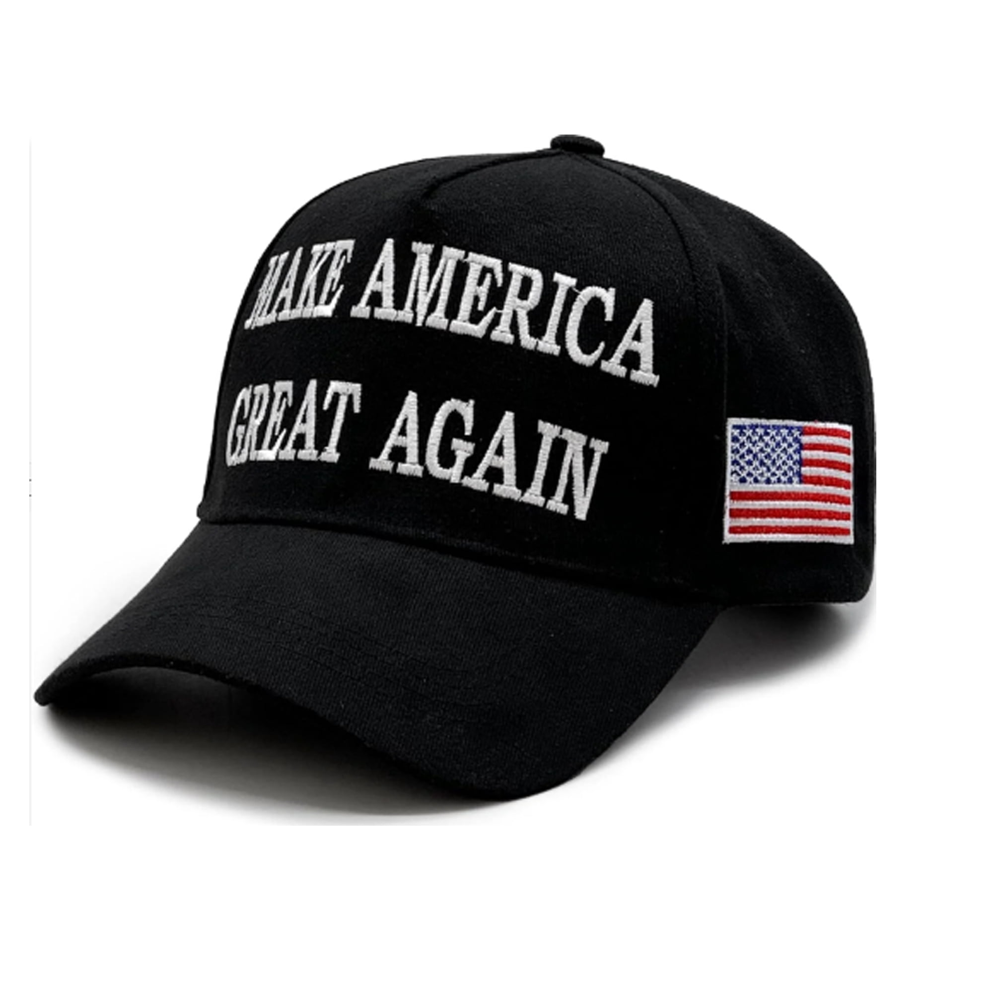Cappello A Secchiello Trump 2024 MAGA – Unisex, 100% Cotone, Ricamato Make America Great Again, Tesa 7,6 Cm, Regolabile - 3