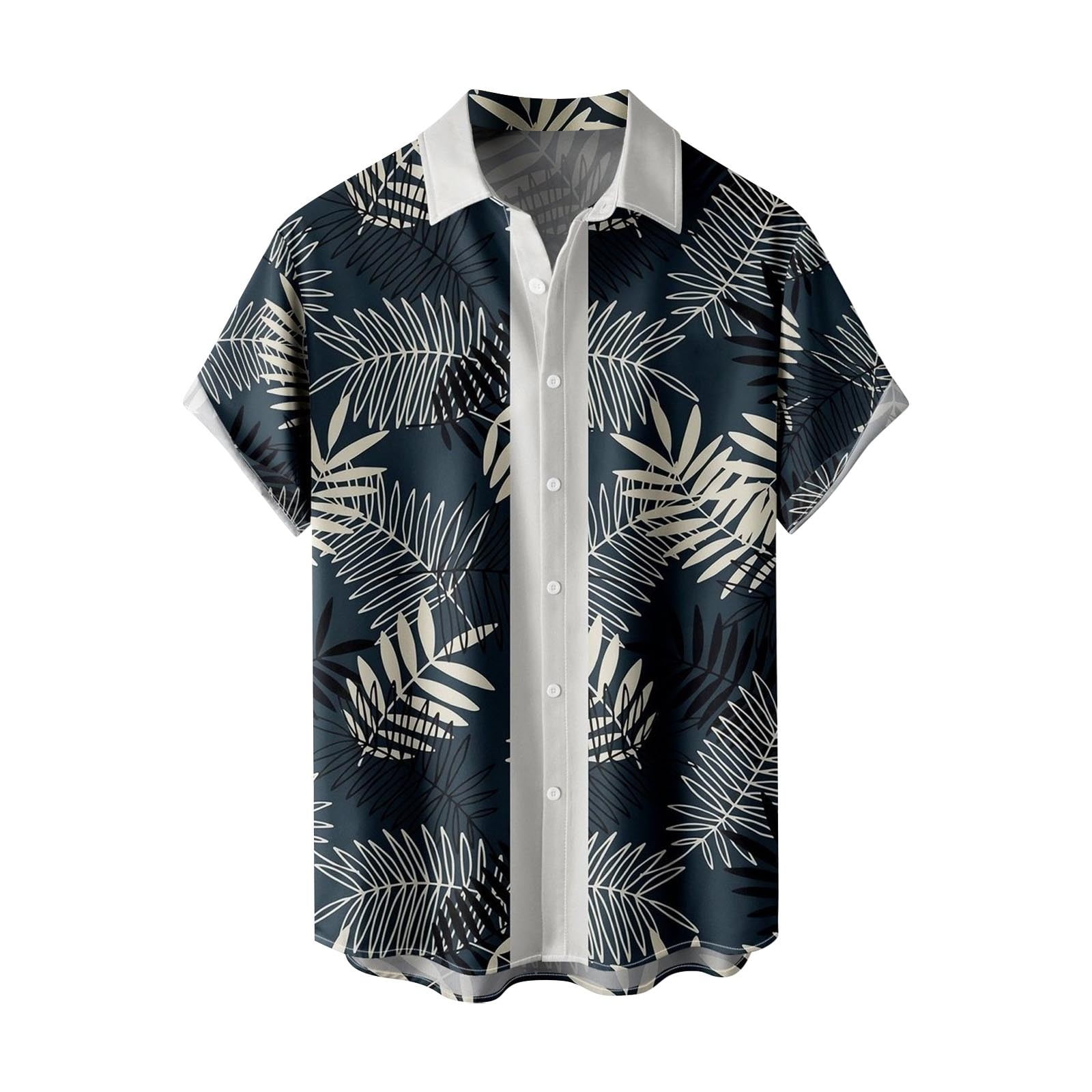 Trump Merchandise Shirt Printed Men's Short Sleeve Fashion Trend Beach