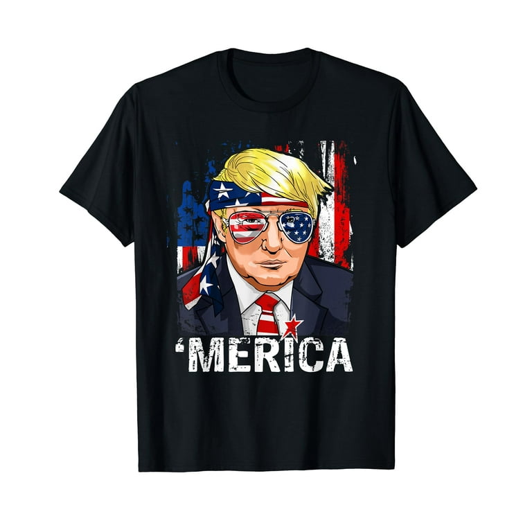 Trump Merica T Shirt Murica 4th Of July American Flag Shirts Trump Merica T Shirt Murica 4th Of July American Flag Shirts